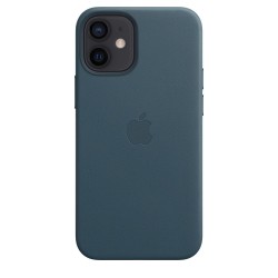 iPhone 12 Mini Leder Case MagSafe Baltic BlauMHK83ZM/A