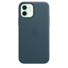 iPhone 12 | 12 Pro Leder Case MagSafe Baltic BlauMHKE3ZM/A