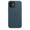iPhone 12 | 12 Pro Leder Case MagSafe Blau