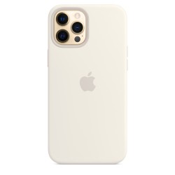 iPhone 12 Pro Max Silikon Case MagSafe WeißMHLE3ZM/A