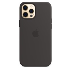 iPhone 12 Pro Max Silikon Case MagSafe SchwarzMHLG3ZM/A