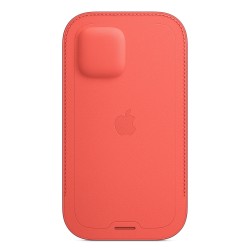 iPhone 12 | 12 Pro Leder Ärmel MagSafe Rosa CitrusMHYA3ZM/A