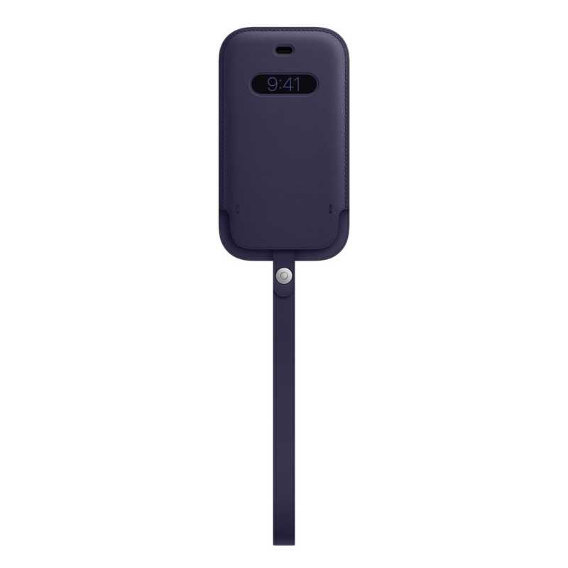 iPhone 12 Mini Leder Ärmel MagSafe Deep VioletMK093ZM/A