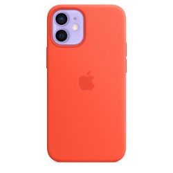 iPhone 12 Mini Silikon Case MagSafe Electric OrangeMKTN3ZM/A