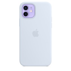 iPhone 12 | 12 Pro Silikon Case MagSafe Wolke BlauMKTT3ZM/A