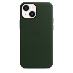 MagSafe Ledertasche iPhone 13 Mini Grün