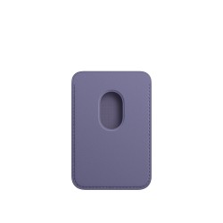 iPhone Leder Wallet MagSafe Violett