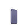 iPhone Leder Wallet MagSafe Violett