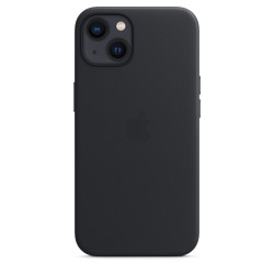 iPhone 13 Leder Case MagSafe Mitternacht