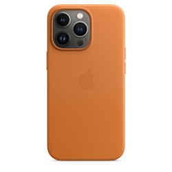 iPhone 13 Pro Leder Case MagSafe Golden BraunMM193ZM/A