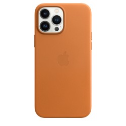 iPhone 13 Pro Max Leder Case MagSafe Golden BraunMM1L3ZM/A