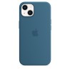 iPhone 13 Silikon Case MagSafe Blau JayMM273ZM/A