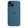 iPhone 13 Silikon Case MagSafe Blau
