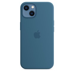 iPhone 13 Silikon Case MagSafe Blau JayMM273ZM/A