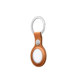AirTag Leder Key Ring Golden BraunMMFA3ZM/A