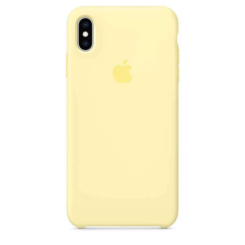 iPhone XS Max Silikon Case Mellow GelbMUJR2ZM/A