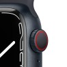 Apple Watch 7 GPS Zellulär 41mm Mitternacht AluMinium Case Mitternacht Sport RegularMKHQ3TY/A