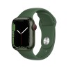 Apple Watch 7 GPS Zellulär 41mm Grün AluMinium Case Clover Sport RegularMKHT3TY/A
