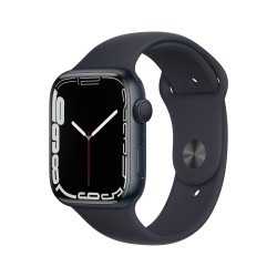 Apple Watch 7 GPS 45mm Mitternacht AluMinium Case Mitternacht Sport RegularMKN53TY/A