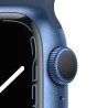 Apple Watch 7 GPS 41mm Blau AluMinium Case Ass Blau Sport RegularMKN13TY/A