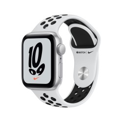 Apple Watch Nike SE GPS 40mm Silber AluMinium Case Pure PlatinumSchwarz B Regular