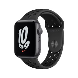 Apple Watch Nike SE GPS 44mm Grau AluMinium Case AnthraciteSchwarz B Regular