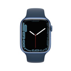 Apple Watch 7 GPS Zellulär 45mm Blau AluMinium Case Ass Blau Sport RegularMKJT3TY/A