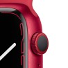 Apple Watch 7 GPS Zellulär 45mm Rot AluMinium Case Rot Sport RegularMKJU3TY/A
