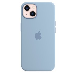 iPhone 13 Silikon Case MagSafe Blau