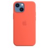 iPhone 13 Mini Silikon Case MagSafe Orange