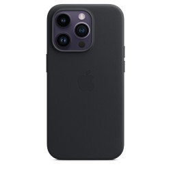 iPhone 14 Pro Leder Case MagSafe Mitternacht