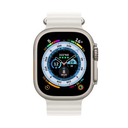 Watch Ultra GPS Zellulär 49mm Titan Weiß