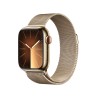 Watch 9 Stahl 41 Milanaise Armband Gold