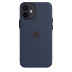 MagSafe Silikonhülle iPhone 12 Mini Blau