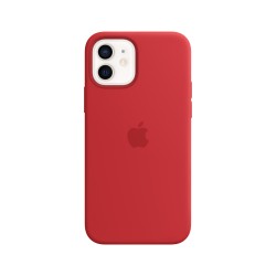 iPhone 12 | 12 Pro Silikon Case MagSafe Rot