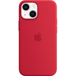 iPhone 13 Mini Silikon Case MagSafe Rot