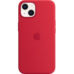 iPhone 13 Silikon Case MagSafe Rot