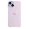 iPhone 14 Silikon Case MagSafe Lila
