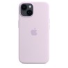 iPhone 14 Silikon Case MagSafe Lila