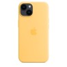 iPhone 14 Silikon Case MagSafe Gelb