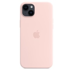iPhone 14 Plus Silikon Case MagSafe Pink