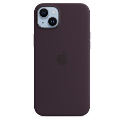 iPhone 14 Plus Silikon Case MagSafe Elderberry