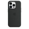 iPhone 14 Pro Silikon Case MagSafe Mitternacht