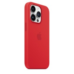 iPhone 14 Pro Silikon Case MagSafe Rot