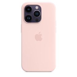 iPhone 14 Pro Silikon Case MagSafe Pink