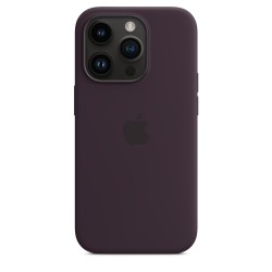iPhone 14 Pro Silikon Case MagSafe Elderberry
