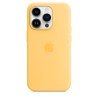 iPhone 14 Pro Silikon Case MagSafe Gelb