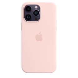 iPhone 14 Pro Max Silikon Case MagSafe Pink