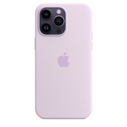 iPhone 14 Pro Max Silikon Case MagSafe Lila