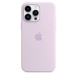 iPhone 14 Pro Max Silikon Case MagSafe Lila